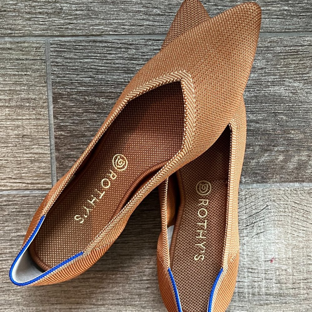 Rothy's - The Point - Fawn Shoes